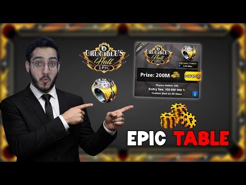 NEW 200M EPIC TABLE IN 8 BALL POOL 😱‼️