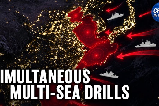 China Holds Drills in 5 Seas After Taiwan National Day