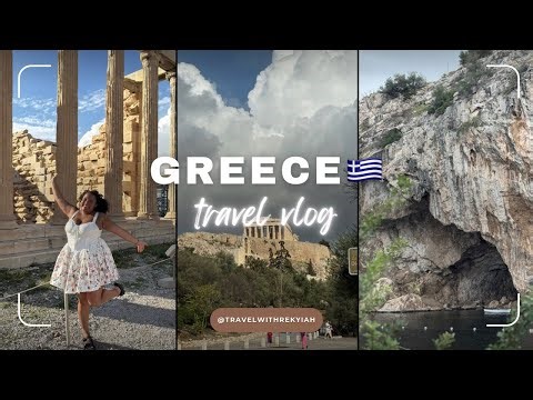 Exploring Athens, Greece 🇬🇷 | Best Food I’ve Ever Had, Thermal Lake, Acropolis & Ancient Sites 🏛️
