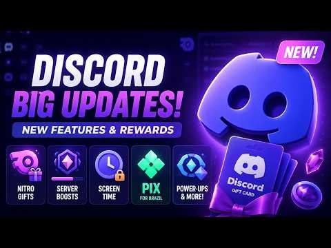 🔥 Discord's BIGGEST Update Yet! Nitro Squad, Gift Cards & More (2026)
