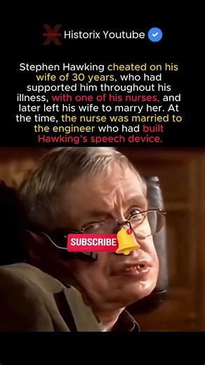 Stephen Hawking’s Marriage Controversy | History Shorts