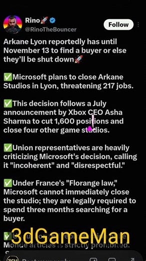Arkane Studio Shutdown Planned #arkane #gamestudio #dishonored #deathloop