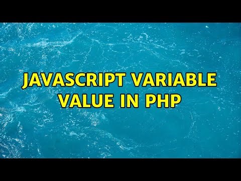 Javascript Variable value in PHP (3 Solutions!!)
