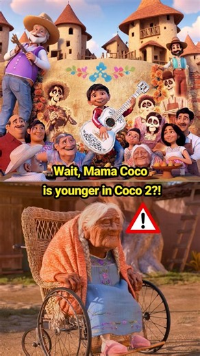 Wait, Mama Coco is younger in Coco 2?!#coco #coco2 #mamacoco #usa #disney