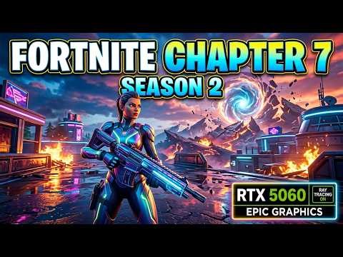 RTX 5060 + Ray Tracing ON - Fortnite Looks INSANE