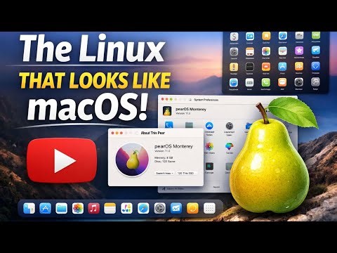 pearOS is Back — Arch-based, macOS-style Distro (NiceC0re 25.12)