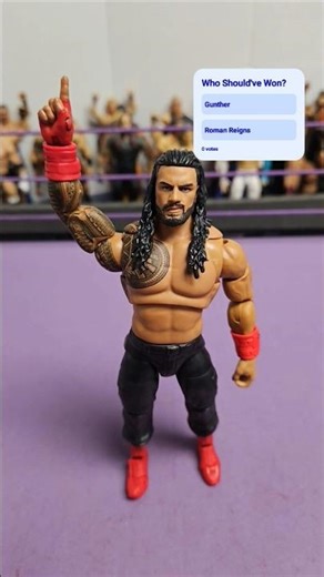 Roman Reigns Wins The 2026 Royal Rumble! #wwe #aew #cmpunk#shorts #wwetoys #wwefigures #johncena