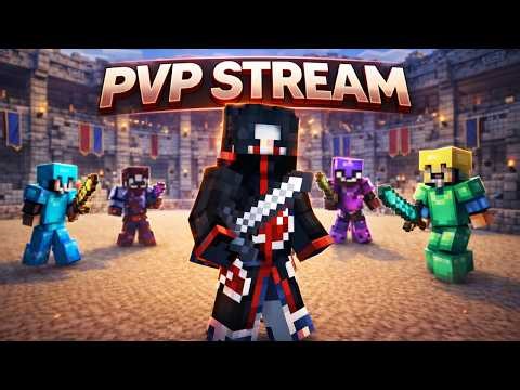 Minecraft PvP Practice Live Day 2 | Grinding to Get Better