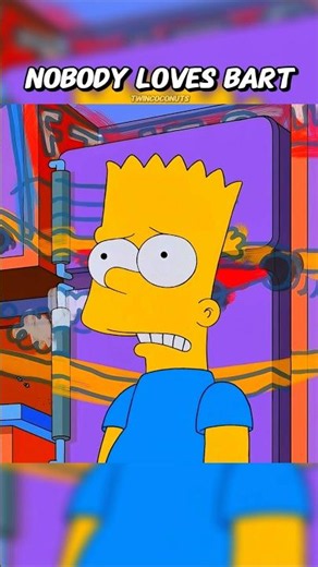 Nobody Loves Bart 😭💔 #simpsons #shorts