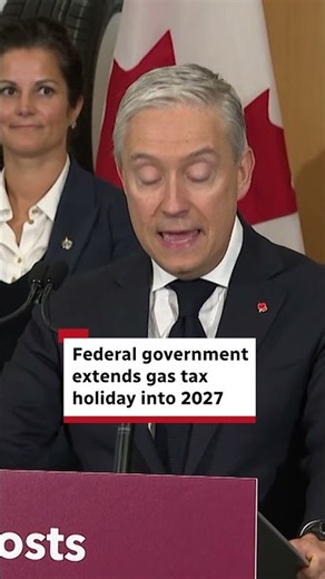 Federal government extends gas tax holiday into 2027