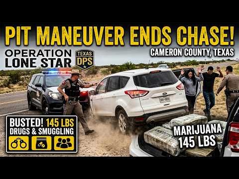 Texas DPS Disrupts Cartel Operations: Pursuits, PITs, & Arrests