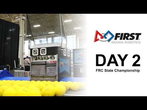 Broadcast Desk - FIRST Indiana Robotics FRC State Championship - Day 2