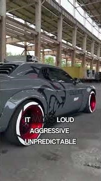 😱 Why the Dodge Challenger SRT Hellcat TERRIFIES Everyone 🔥 #Hellcat #Dodge #musclecar