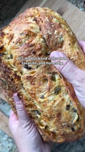Jalapeño Cheddar Sourdough Bread