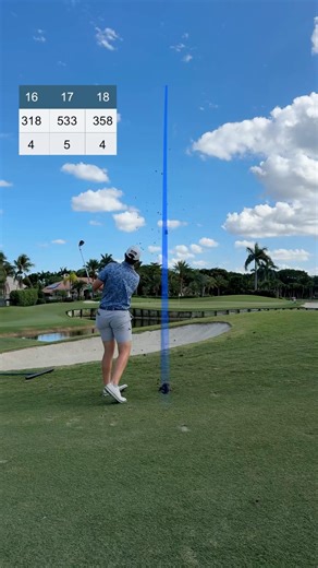 Three in a Row #golf