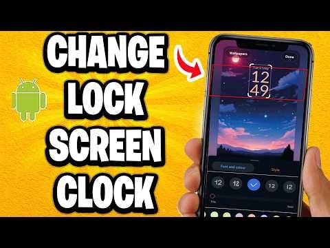 How to Change Lock Screen Clock on Android Phone (Best Method)