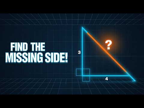 How to Do the Pythagorean Theorem | Easy Step-by-Step Example