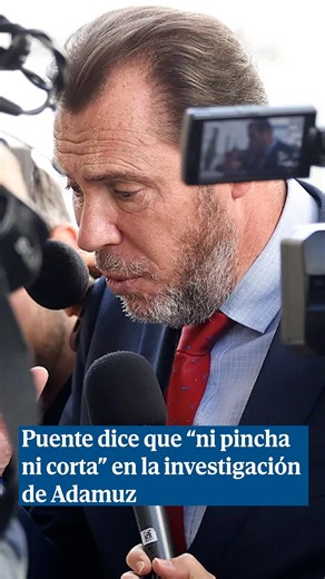 Puente dice que "ni pincha ni corta" en la investigación del accidente de tren de Adamuz