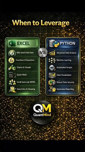 Excel vs Python 🤯 When Should You Use Which? | Data Analyst Must Know 🔥