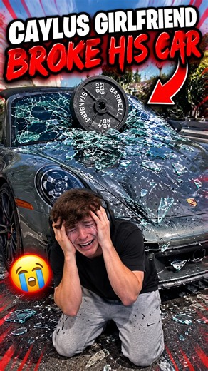 Caylus Girlfriend Broke His Car! 😭😨