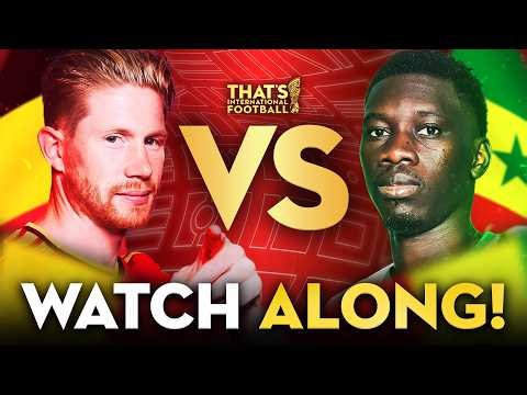 Belgium vs Senegal LIVE World Cup 2026 Watchalong