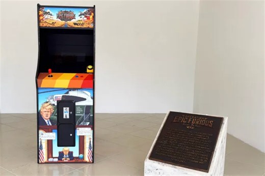 Satirical video game poking fun at Trump’s Iran war opens in Florida