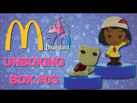 Disneyland 70th x McDonald’s Happy Meal | Box 03 / 35 – Crush & Tiana