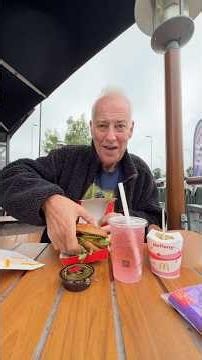 I tried McDonald’s ✨NEW HEIST MENU✨ #michaelbarrymore #mcdonalds