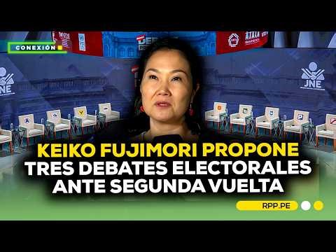 🗳️Elecciones Perú: Keiko Fujimori habla de segunda vuelta, ONPE y JNE #CONEXIONRPP