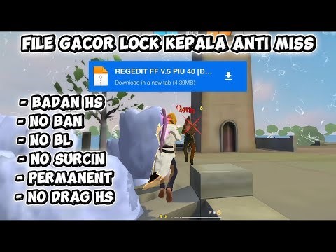 AIMLOCK KEPALA 100% BRUTAL ‼️ REGEDIT FF AUTO HEADSHOT TERBARU 2026 ANTI SERVER CHEAT & ANTI BANNED