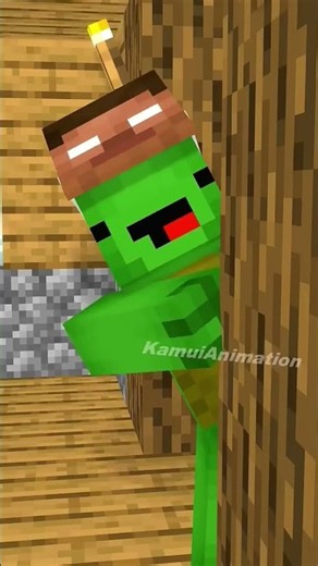 JJ Run in Minecraft animations #minecraft #jj #minecraftanimation #animation #mikey #anime #sonic