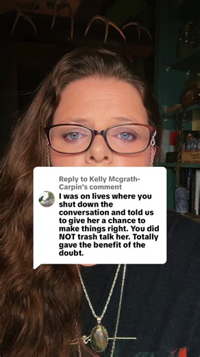 Replying to @Kelly Mcgrath-Carpin thank you for saying this, and I know there were witnesses to it. I had y’all give her the benefit of the doubt for months and I am so sorry to defend her the way I did now. I don’t know if I would’ve done things differently, knowing what I knew at the time, but I can attempt to make right for it now #truthcomesout #witchesoftiktok #witch