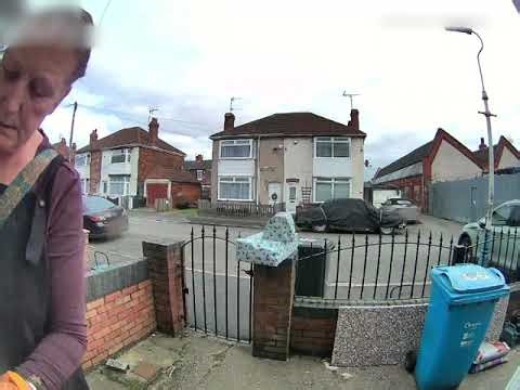 Woman Misses Step and Falls After Locking Front Door - 1797060