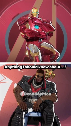 Iron Man and Blade Interactions In Marvel Rivals