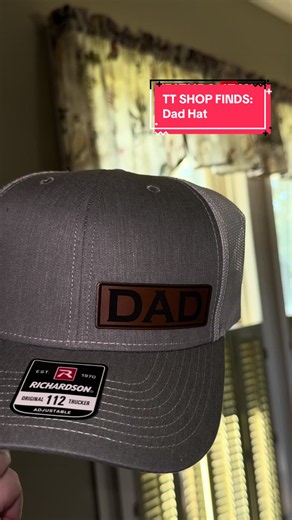 The perfect gift for Dad, Pop, Pawpaw, Grandpa, or any special father figure! 🧢 A simple, stylish hat they’ll love wearing every day. Perfect for Christmas, birthdays, Father’s Day, or just because! #dad #dadsoftiktok #ad #dadhat #foryoupage❤️