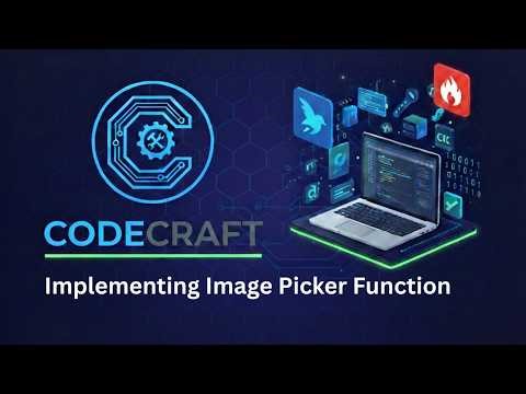 Flutter & Firebase Chat App 🚀 Pick Images from Gallery & Camera | CodeCraft