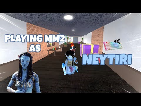 NEYTIRI DESTROYS TEAMERS IN MM2 + GAMEPLAY (KEYBOARD ASMR)