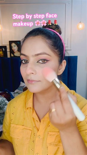 Step by step face makeup video 🌸🌸💄💄💄🌸🌸 #makeup #viral #tutorial #like #trending #new #lips
