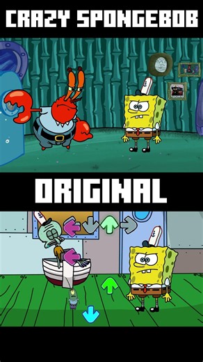 [FNF] Crazy Spongebob