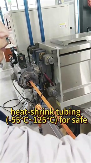EV Copper Busbar Heat Shrink Sleeve Extrusion Line #machine #factory #copper #automation #busbar