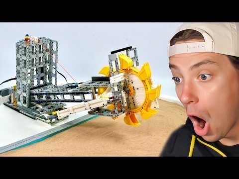 Reacting To Shifting Sand with Legos