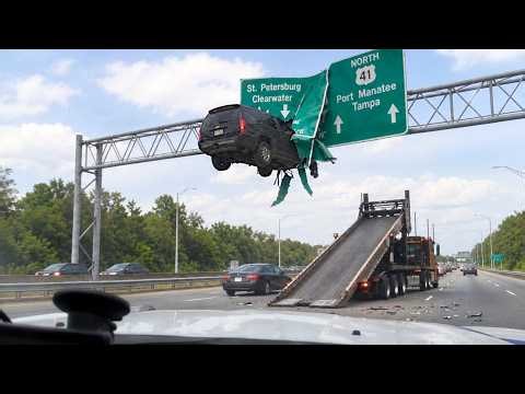 Car fail videos but they get increasingly more chaotic