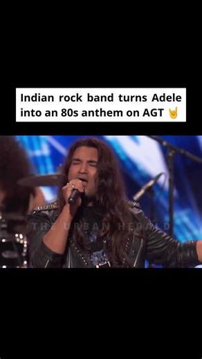 Indian rock band turns Adele into an 80s anthem on AGT 🤘