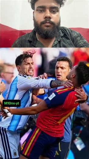 Paredes vs Van Dijk Fight Moment 😱💥 #football #shortsvideo