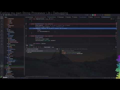 🔴 Live :: Coding my own String Processor Library | Debugging #java #live #coding