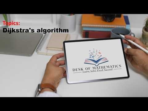 Lecture 53| Dijkstra's Algorithm | Discrete Mathematics | Chandigarh University