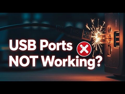 USB Device Not Recognized Windows 11 USB Ports Not Working PC Windows 11
