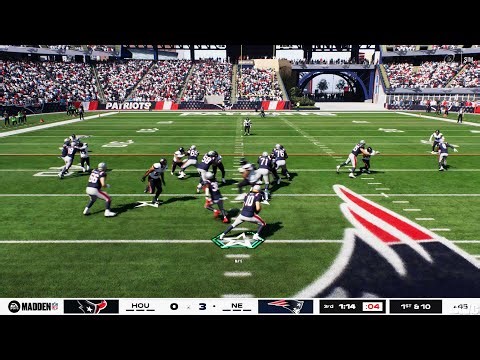 Madden NFL 26 - Houston Texans vs New England Patriots - Gameplay (PS5 UHD) [4K60FPS]
