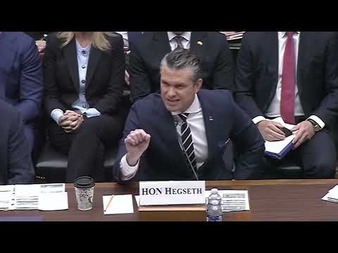 Hegseth defends Iran war, says it's not a 'quagmire'