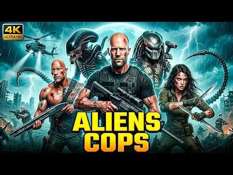 Aliens Cops Full Movie 4K | Jason Statham & Dwayne Johnson Blockbuster Action Movie 2026 HD English